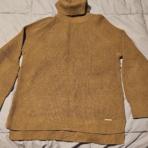 MICHAEL Michael Kors Tan Turtleneck Sweater